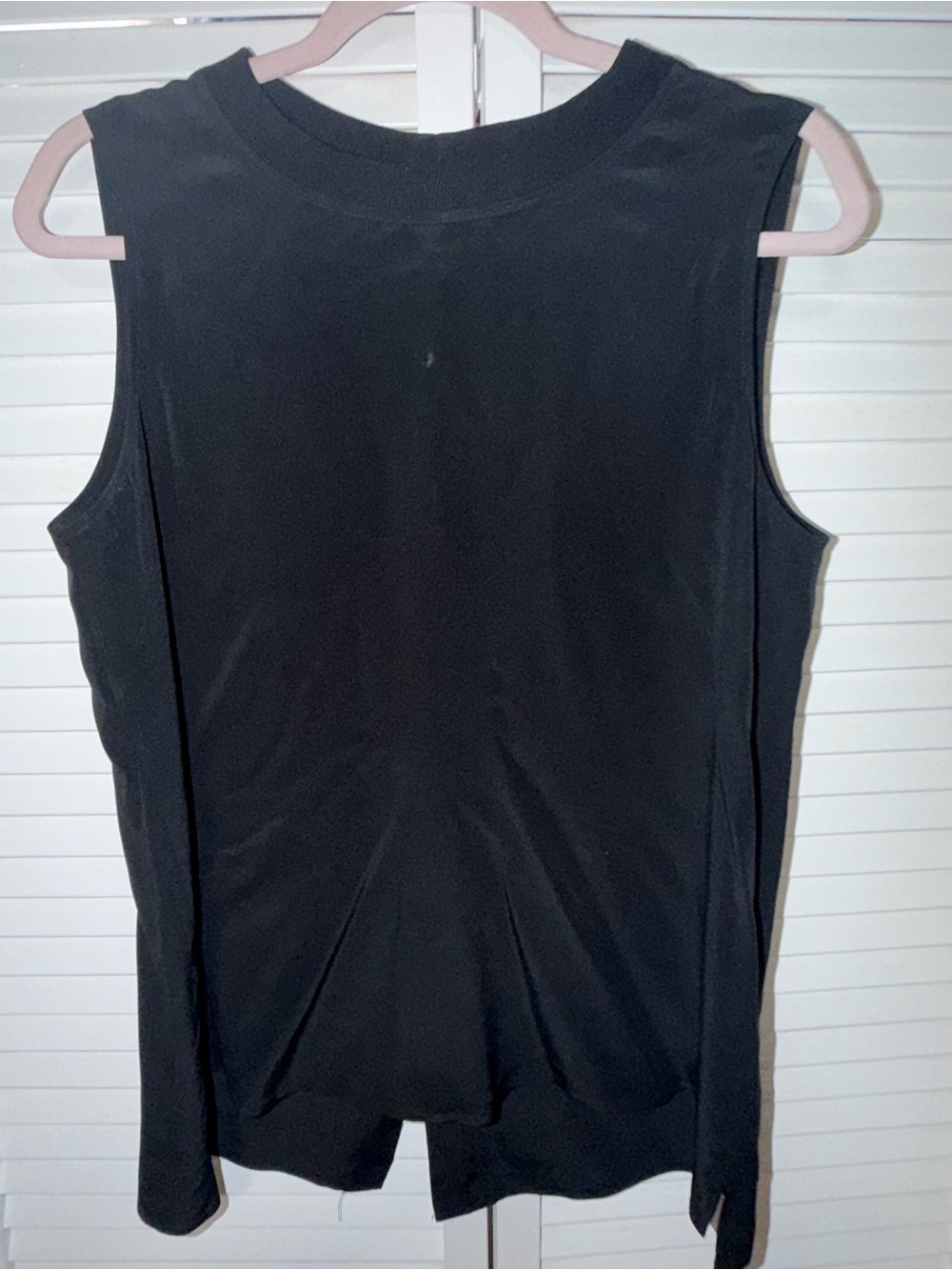 Peserico Black Sleeveless Tank Top